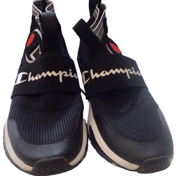 Champion Rally Pro Hi Top Shoes CM100018 Black Sz 11M - Picture 3 of 8